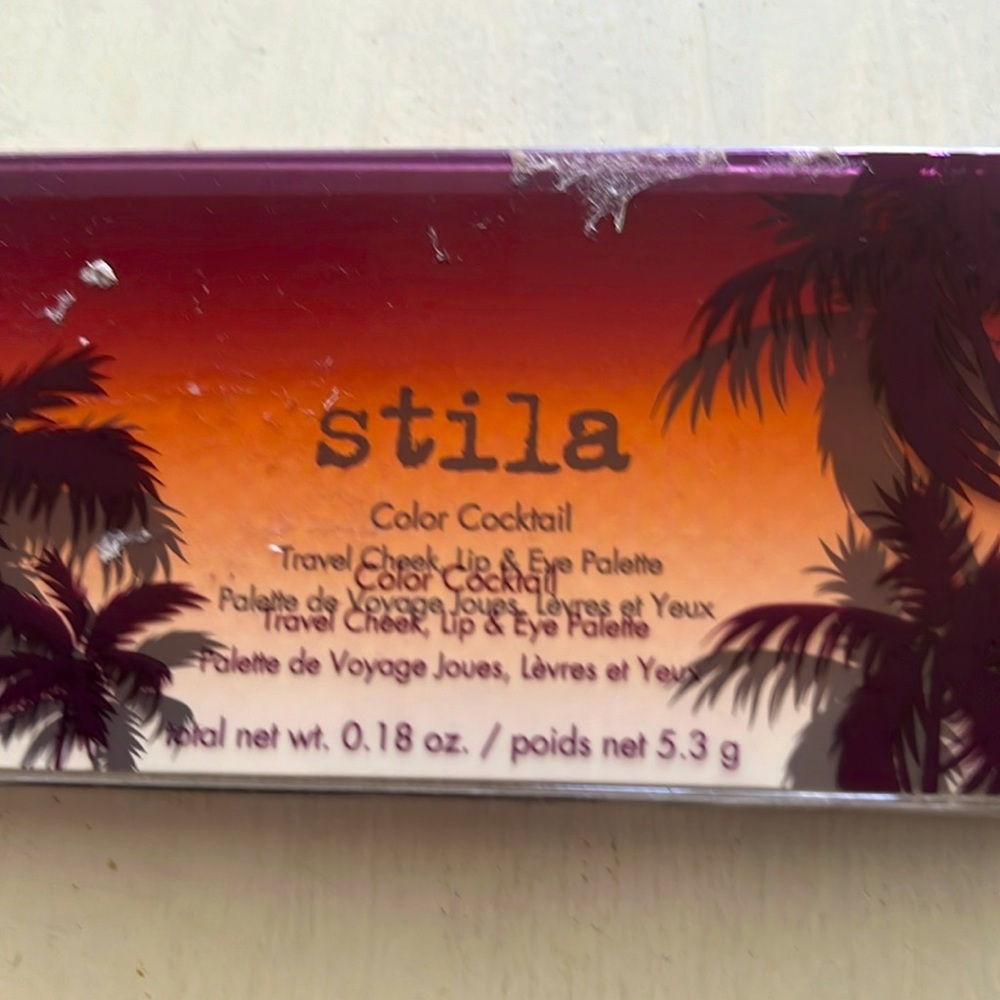 NIP! Stila Color Cocktail Travel Cheek, lip and eye palette